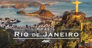 Rio de Janeiro, Brazil ðŸ‡§ðŸ‡· - by drone [4K]