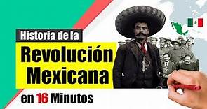 Historia de la REVOLUCIÓN MEXICANA - Resumen | Causas, desarrollo y consecuencias.