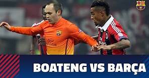 Kevin-Prince Boateng's goals versus FC Barcelona
