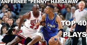 Penny Hardaway Top 40 BEST Plays On The Magic