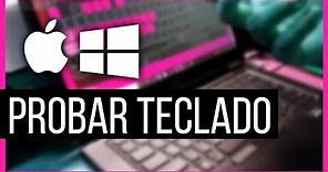 💻Como PROBAR o testear TECLADO online en Windows PC o Mac