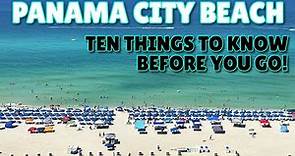 Panama City Beach, Florida | Ten Things to Know Before you Go!