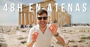 48 HORAS EN ATENAS GRECIA 🇬🇷 (Visitamos la Acrópolis y toda la ciudad)