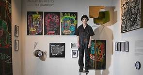Meet 15-year-old Tex Hammond, the LA Art Show’s youngest ever exhibitor