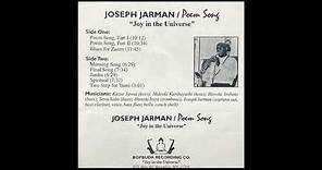 Joseph Jarman / Poem Song - Joy In The Universe - FULL ALBUM