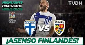 Highlights | Finlandia vs Rumania | UEFA Nations League 2022 | TUDN
