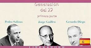 LA ✍🏼 #GENERACIÓNDEL27 I: SALINAS, GUILLÉN Y GERARDO DIEGO