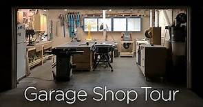 My Small Garage Shop Tour | Woodworking