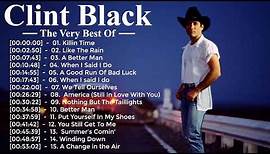 Clint Black Songs With Lyrics 2020 HQ - Best Of Clint Black - Classic Country Songs Of All Time