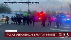 Police deploy gas canisters, pepper spray on Jayland Walker protesters Wednesday