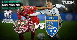 Suiza Vs Kosovo - HIGHLIGHTS | UEFA Qualifiers 2023 | TUDN