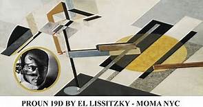 Proun 19D by El Lissitzky - MOMA NYC