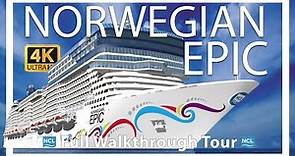 Norwegian Epic | Full Walkthrough Ship Tour | Port Canaveral "Orlando" | 4K Insider Look | Amazing