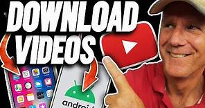 How To DOWNLOAD VIDEOS FROM YOUTUBE On iPhone Or Android (With YouTube Premium)
