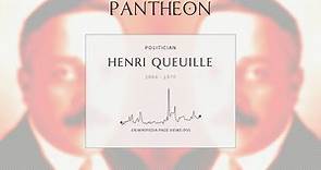 Henri Queuille Biography - French politician (1884–1970)