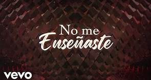 Nathan Galante - No Me Enseñaste (LETRA)