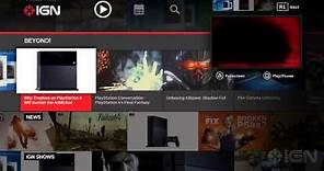 PS4: Your Walkthrough of The IGN App