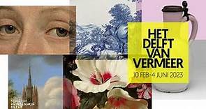 'Het Delft van Vermeer' in Museum Prinsenhof Delft