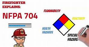 Firefighter Explains NFPA 704
