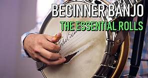 Beginner Banjo | 3 Essential Rolls For Bluegrass Banjo