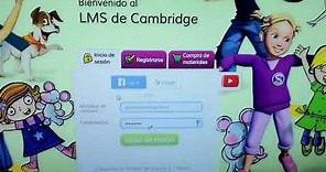 Cómo registrarse en la plataforma online de Cambridge para los libros Kid's Box