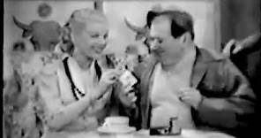 Allan Melvin & Maurice Gosfield in Camel Cigarette Ad (1956)
