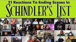 31 Reactions To "Schindler's List" 📜 Ending Scenes