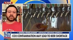 CO2 contamination could lead to beer shortage