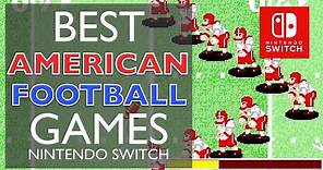 Best NFL American Football games on Nintendo Switch 2020 Edition!
