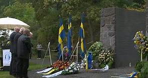 Memorial ceremony for victims of the Estonia sinking 25 years ago | AFP