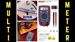 Extension Cord ￼Repair and Why You NEED a Multi Meter