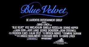 Velluto blu (blue velvet) TRAILER - 1986 di David Lynch- con D. Hopper, I. Rossellini, K. Maclachlan