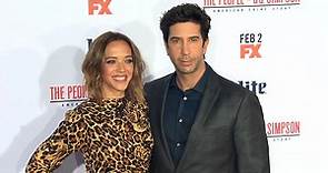 David Schwimmer and Zoe Buckman cuddle up on 2016 red carpet