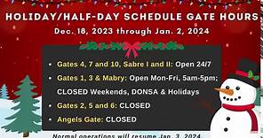 Gate Hours of Operation during... - U.S. Army Fort Campbell