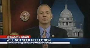 Clawson will not seek re-election in 2016