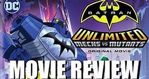 Batman Unlimited Mechs vs Mutants Movie Review