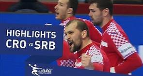 Highlights | Croatia vs Serbia | Men's EHF EURO 2018