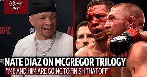 ‘I would love to fight him for a third time’ Nate Diaz wants Conor McGregor trilogy | UFC 279