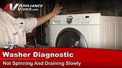 Frigidaire Washer Repair - Not Spinning And Draining Slowly - Control Board