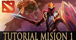 Dota 2 Guia - Misiones de Tutoriales : Dragon Knight | Mision 1