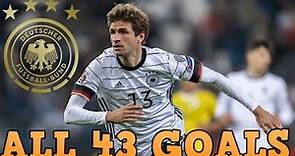 Thomas Muller - All 43 Goals for Germany so far - 2010-2022