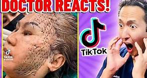 Plastic Surgeon Reacts to OUTRAGEOUS TikTok Videos!