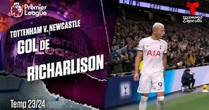 Goal Richarlison - Tottenham v. Newcastle 23-24 | Premier League | Telemundo Deportes
