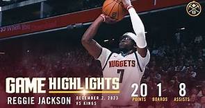 Reggie Jackson Continues to Perform | 12/2/23 Full Game Highlights