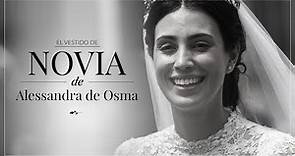 Alessandra de Osma y el hermoso vestido de novia con el que se convirtió en princesa