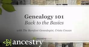 Back to the Basics: Genealogy 101 | Ancestry