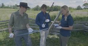 Civil War Artifacts with Actor Steve Zahn at Perryville