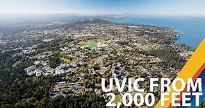 University of Victoria aerial highlights