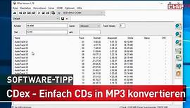 CDex – Einfach CDs in MP3 umwandeln – Software-Tipp