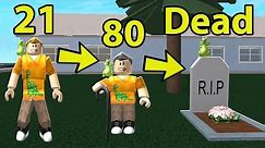 GROWING OLD & DYING SIMULATOR IN ROBLOX
